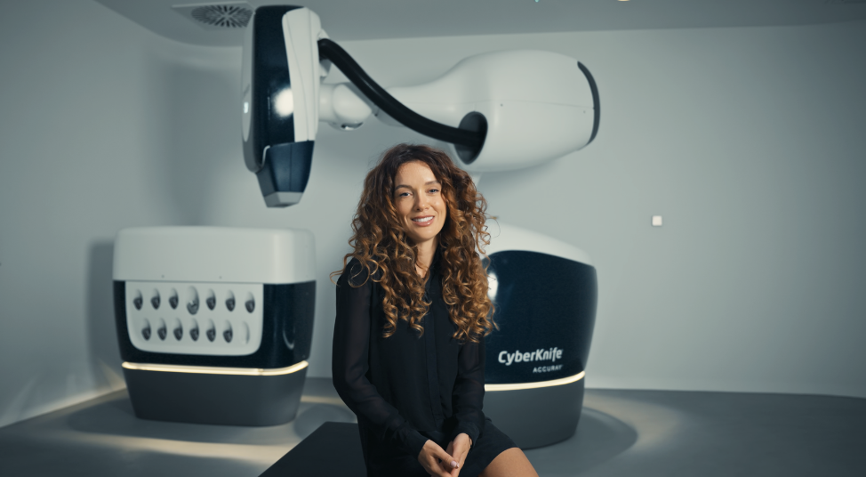 Oana Ciofu ERCM CyberKnife Treatment